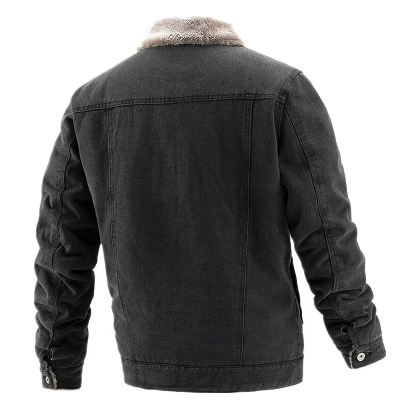 Lined Denim Jacket