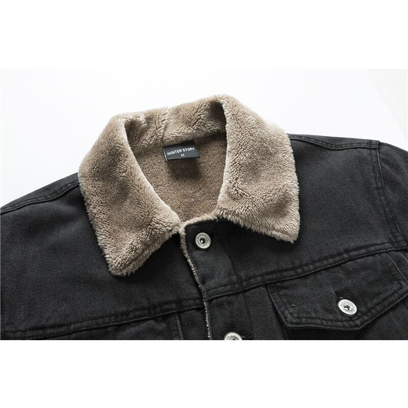 Lined Denim Jacket