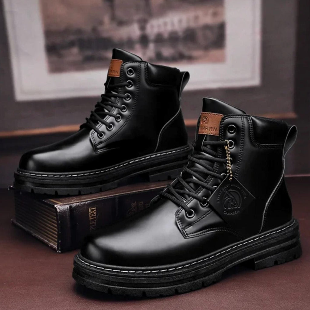 Daniel - Men's Rugged Lace-Up Ankle Hiking Boots
