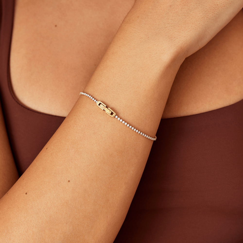 Sparkling Zirconia Tennis Bracelet - Isotta