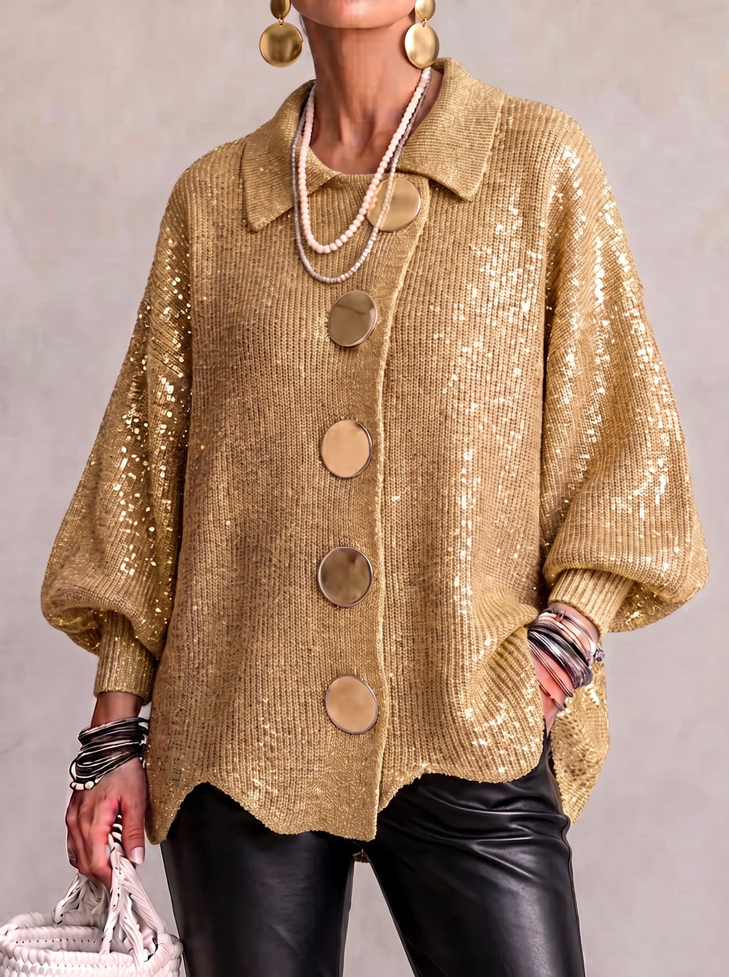 Cora - Heavyweight Oversized Cardigan