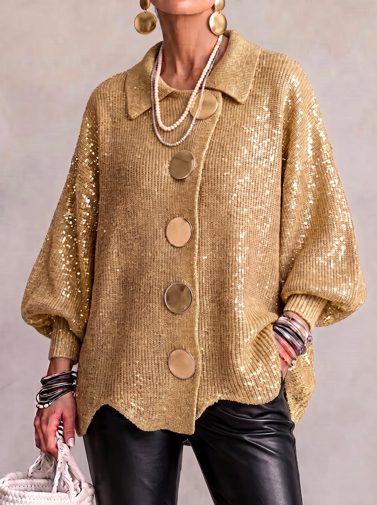 Cora - Heavyweight Oversized Cardigan