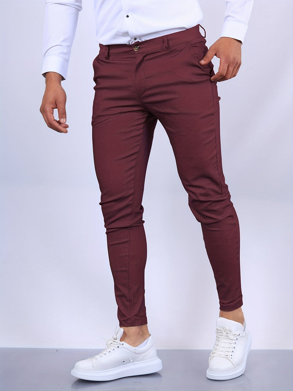 Penn - Men's Slim-Fit Business Stretch Chino