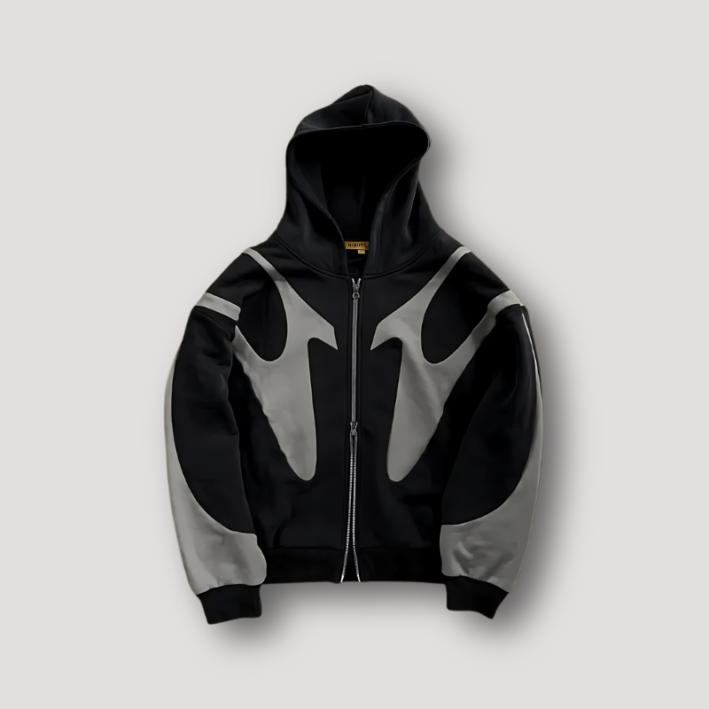 Peter - Men's Trendy Flame Zip Hoodie