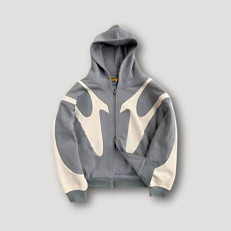 Peter - Men's Trendy Flame Zip Hoodie