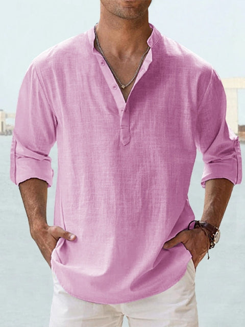 Austin - Breathable Button-Up Shirt