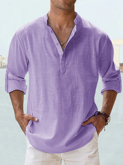 Austin - Breathable Button-Up Shirt