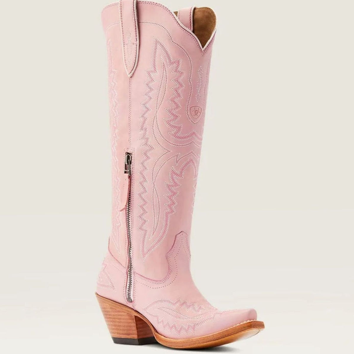 Quintessa - Women's Embroidered Cuban Heeled Cowboy Boots
