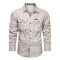 Men's Long Sleeve Button-Up Utility Shirt