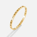 Daphne Roman Numeral Bangle Bracelet