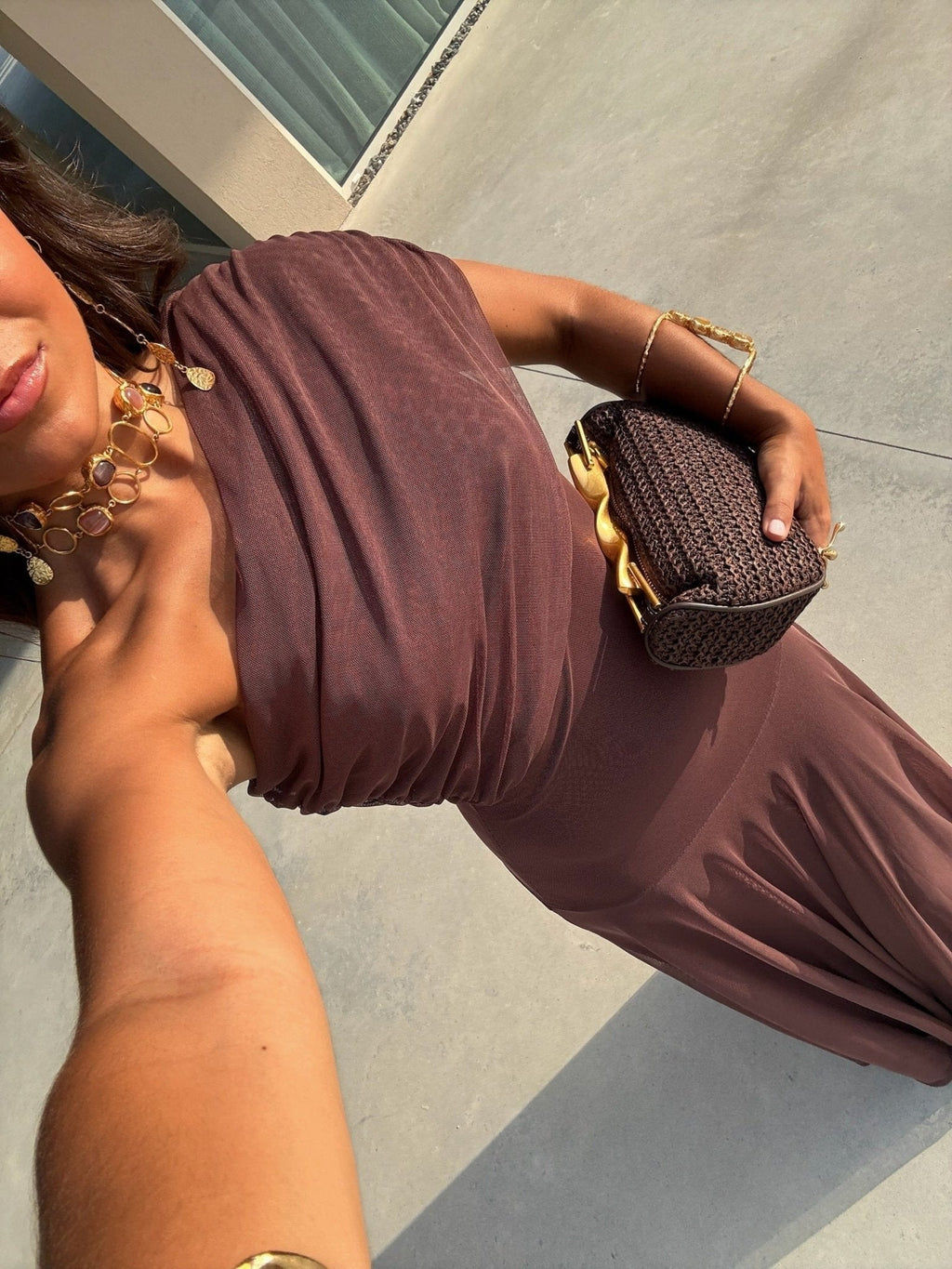 Daniella - Mesh Maxi Dress