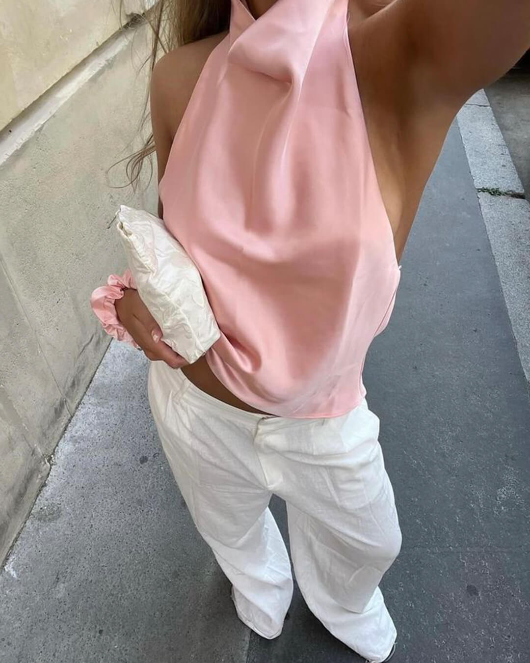 Talia - Tailored Halter Top