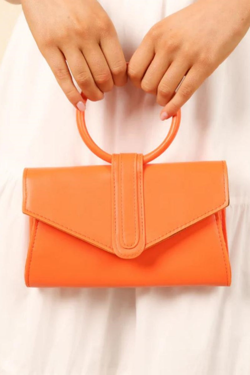 Modern Spring Leather Multi-way Envelop Bag