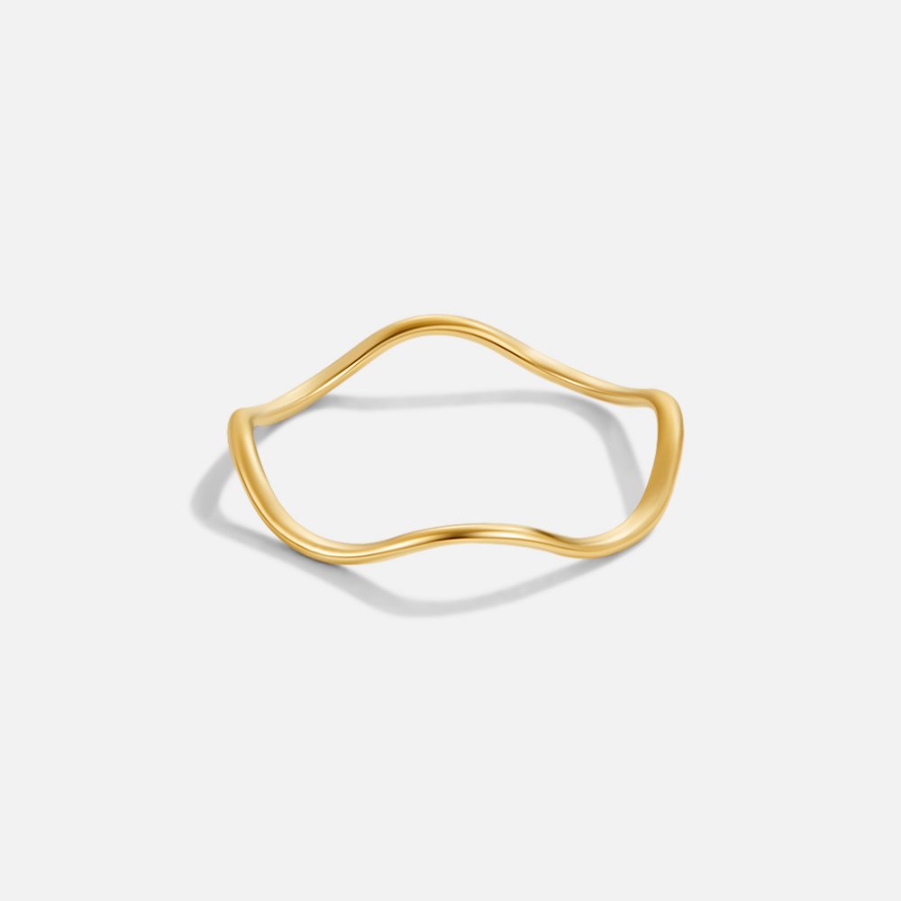 Tina Gold Stackable Ring