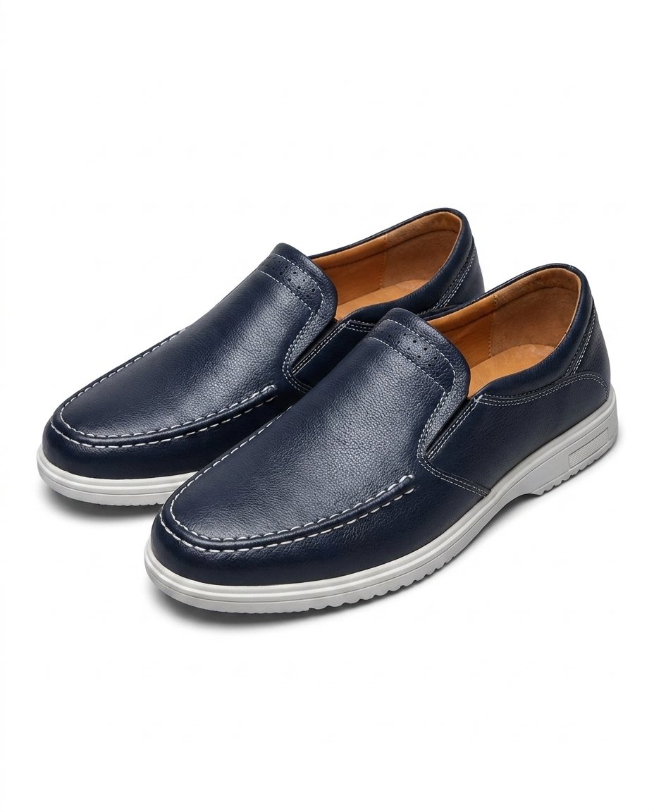 Leather Loafers with All-Day Comfort