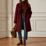 Burgundy Plaid