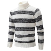 White / Gray Striped