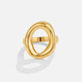 Vina Molten Gold Ring