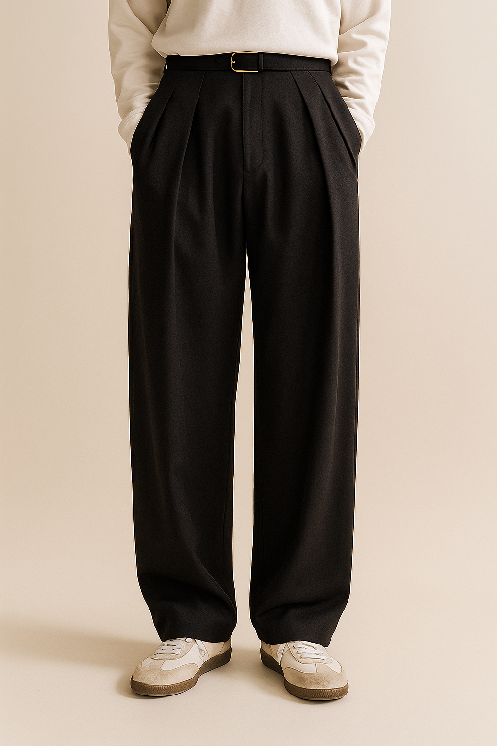 Vincent - Men's Elegant Wide Leg Suit Pants