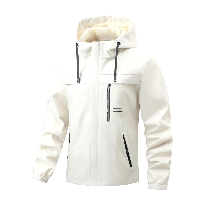 William - Men’s Windproof Technical Hooded Sport Rain Jacket