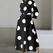 Black Polka Dot