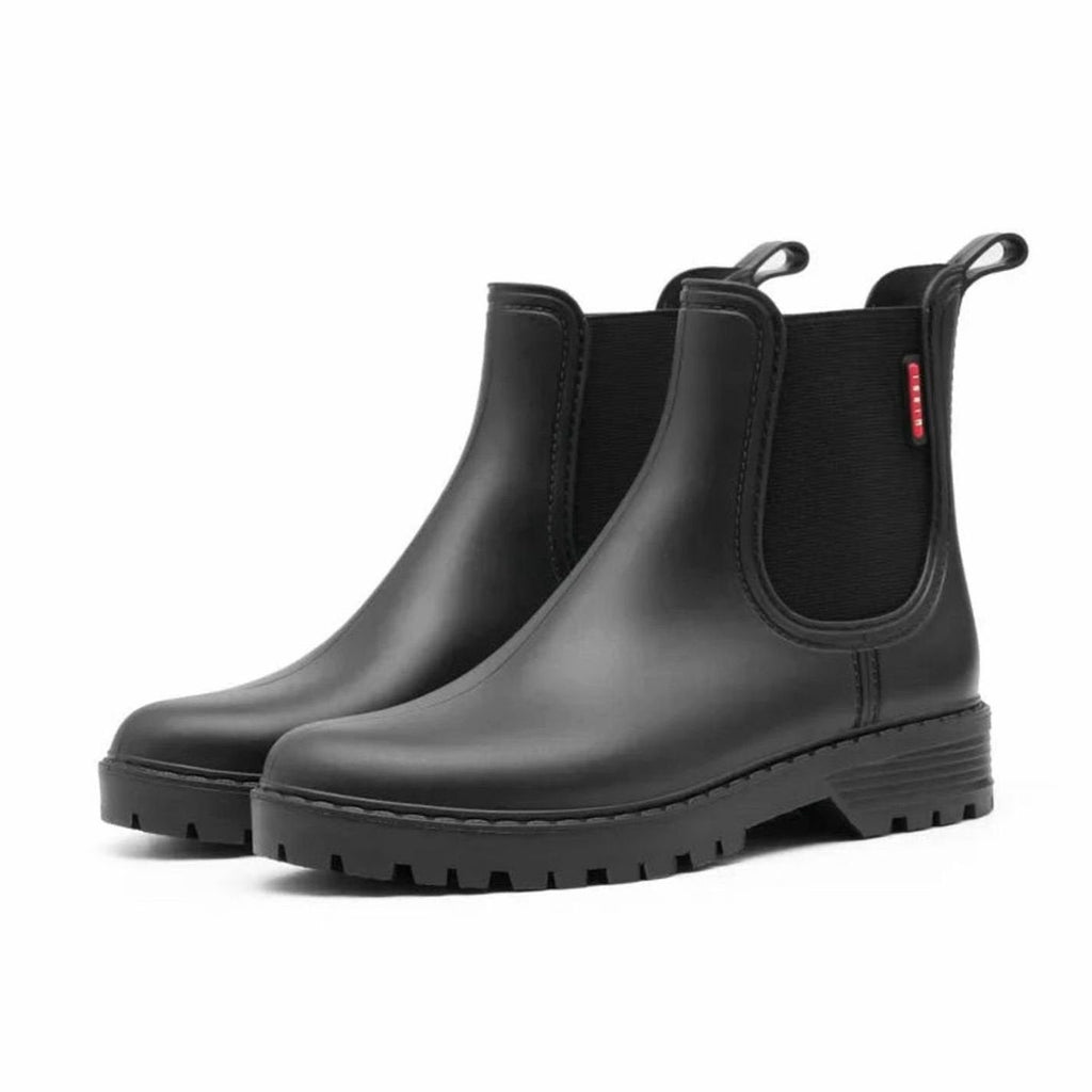 Evelyn - Women's Waterproof Insulated Elastic-Panel Chelsea Boots