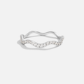 Zenya Crystal and Silver Ring
